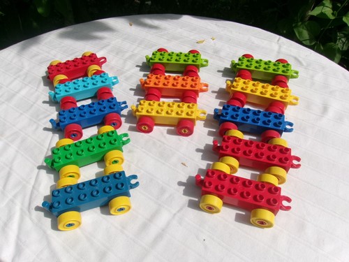 Lot lego duplo car - lot, base