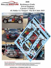 DECALS 1/43 REF 2849 Citroën