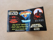 Catalogue jouets Kenner 1997 Star Wars Batman Superman Beast Wars vintage