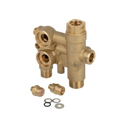 Ensemble vanne voies - 3, voies-