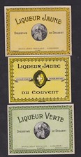 Ancienne étiquette Alcool