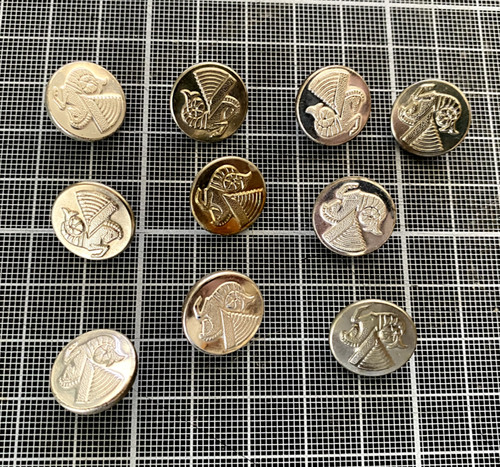 Lot boutons d ancien - de, 9