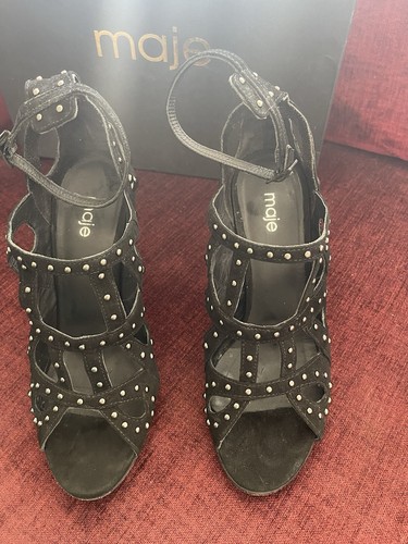 Maje sandales talons - sandales, cuir
