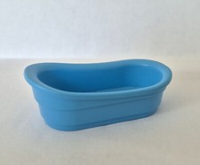 BAIGNOIRE BLEU FONCE A REBORD BEBE PLAYMOBIL...