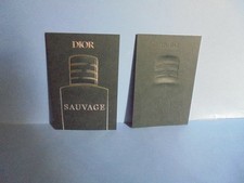 DIOR - CARTE PUBLICITAIRE  " SAUVAGE " Nouveauté 2025