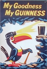 PLAQUE METAL GUINNESS