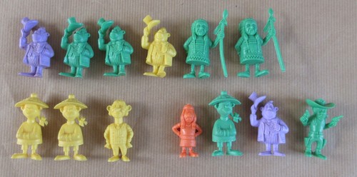 Figurine monochrome - 1x,