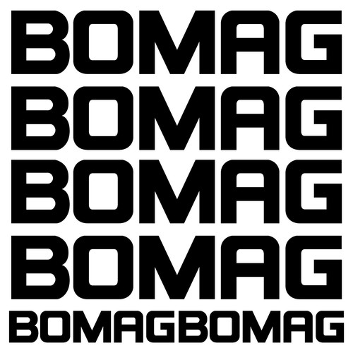 Bomag old autocollant - old, sticker