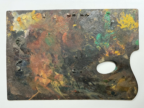 Palette peintre alberto - peintre,