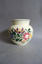 Faïence de Sarreguemines vase