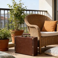 Valises vintage, décoration