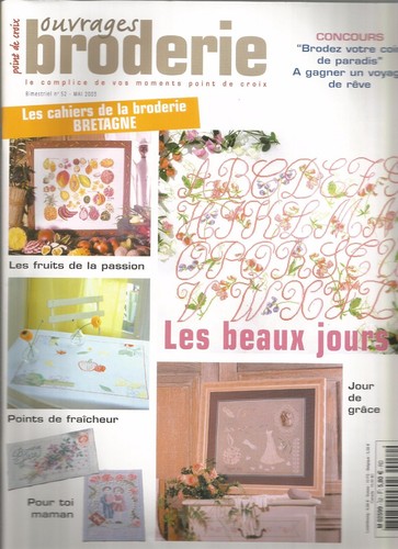Ouvrages broderie la - ouvrages, n°52