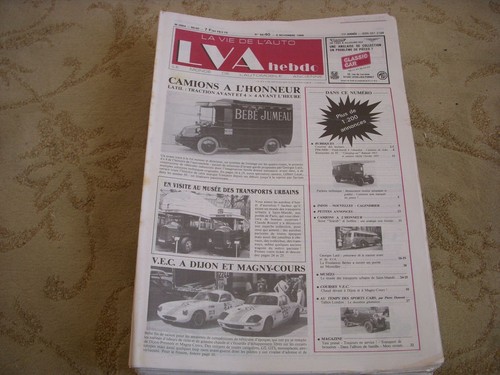 Lva vie auto 86 - vie, l'auto