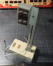 Train échelle 0 LR Louis Roussy signal 4 feux - fonctionnel