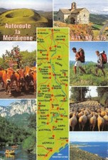 Le Méridien - Autoroute Clermont-Béziers - Multi-Vues Et Carte