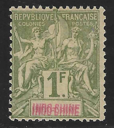 Indochine 15a double - -, n°15a