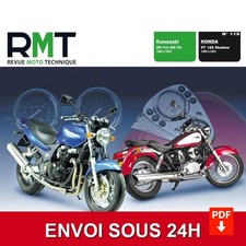 Revue Moto Technique 119 Honda VT125 Shadow Kawasaki ZR-7 RMT PDF CD