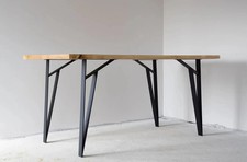 Pieds de Table Métal Noir