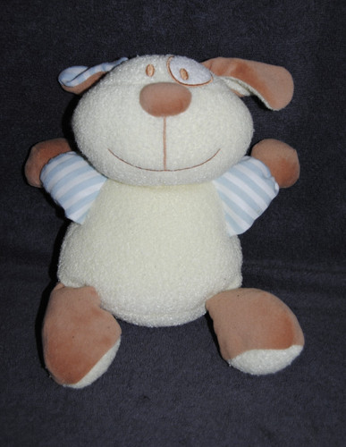 Doudou chien jaune luminou - jaune,