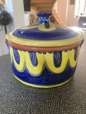 pot couvert poterie J.A. LAGAREIRO Portugal vintage