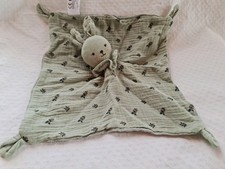 Doudou Plat Lange Carré Lapin