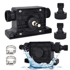 Pompe sur Perceuse Pompe a Eau Electrique Mini Pompe a Eau Pompe a Essence El...