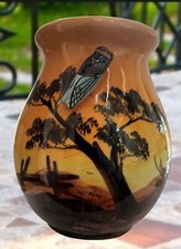 Vase - SAINT JEAN DU DESERT - Signé - 15 x 15 cm - 1960