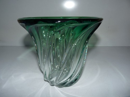 Ancien vase cristal val saint - ancien,