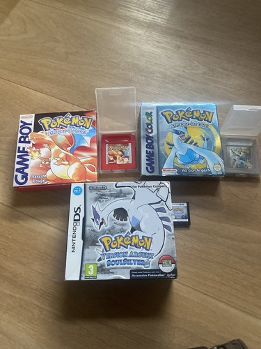 Lot jeux vidéos pokémon - lot,