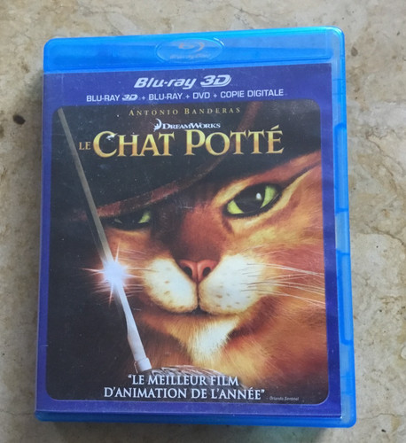 Chat potté blu ray 3d - –, blu-ray