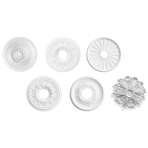 Rosace plafond élégante - rosace,
