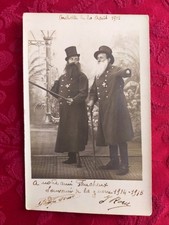 Carte photo 1915 - Militaires infirmes - Faucheux- Souvenir de la guerre 1914-15