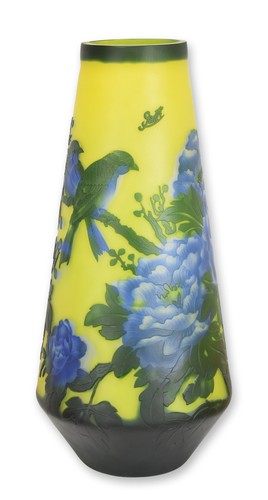 Vase verre galle style - galle-style, «