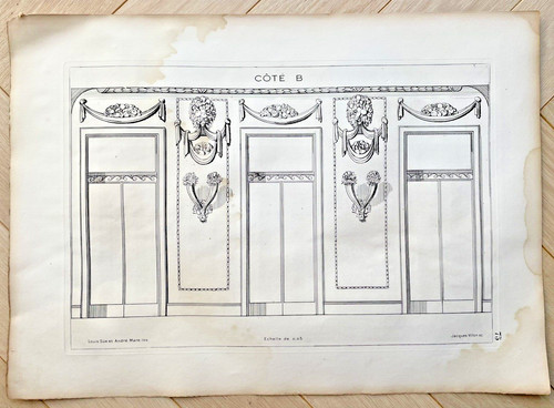 Planche architecture décor - d'architecture,