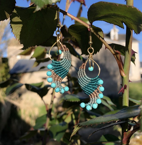 Boucles oreilles bohème - boucles, d'oreilles