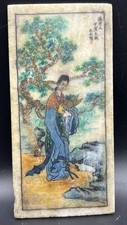Ancienne femme chinoise peinte