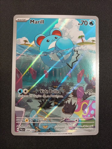 Carte pokémon marill 204 193 - carte, 204/193