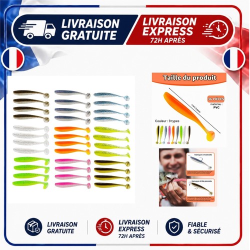 Leurres souples silicone - 36,