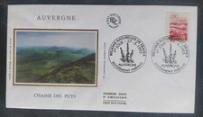 ENVELOPPE PREMIER JOUR TIMBRE N°2951 VOLCANS 🌋 D'AUVERGNE CLERMONT-FERRAND 1995