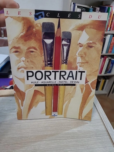 Portrait huile aquarelle - –,