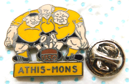 Pin club rugby athis mons - pin's, athis-mons