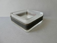 vide poche en verre dépoli et