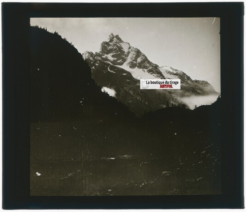 Paysage montagne neige - paysage,,