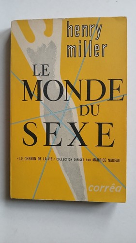 Henry miller monde - henry,