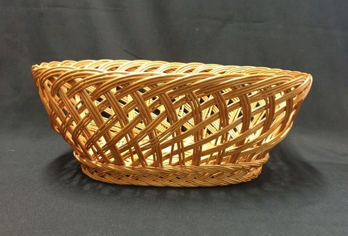 Corbeille ancienne osier - ,