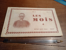 Carnet ancien de cartes postales Les Moïs bloc 8 série N