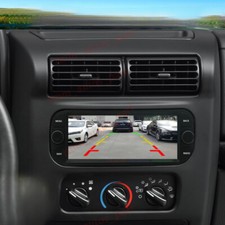 6.86" Android 13 Autoradio GPS Wifi für Jeep Wrangler 2003-2006 Carplay FM RDS