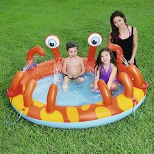PISCINE CENTRE DE JEU GONFLABLE JEU AVEC JEUX JARDIN DE CRABE D’EAU 32233
