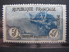 FRANCE neuf  n° 155  ORPHELINS DE LA GUERRE