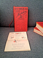 Guide Michelin 1953 état Collection Avec Son Document Inséré 